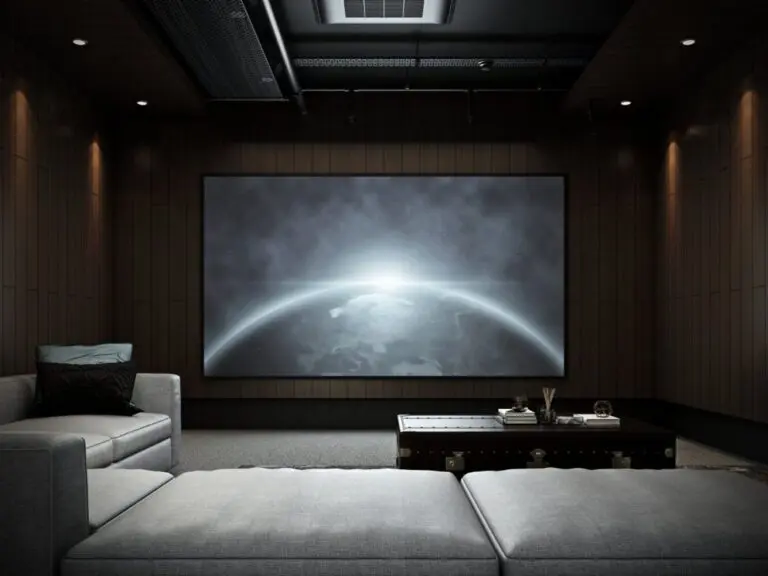 Home theatre installation in a Melbourne home by our electricians